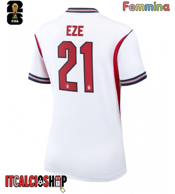 Inghilterra Eberechi Eze #21 Prima Maglia Femmina Mondiali 2026 Manica Corta